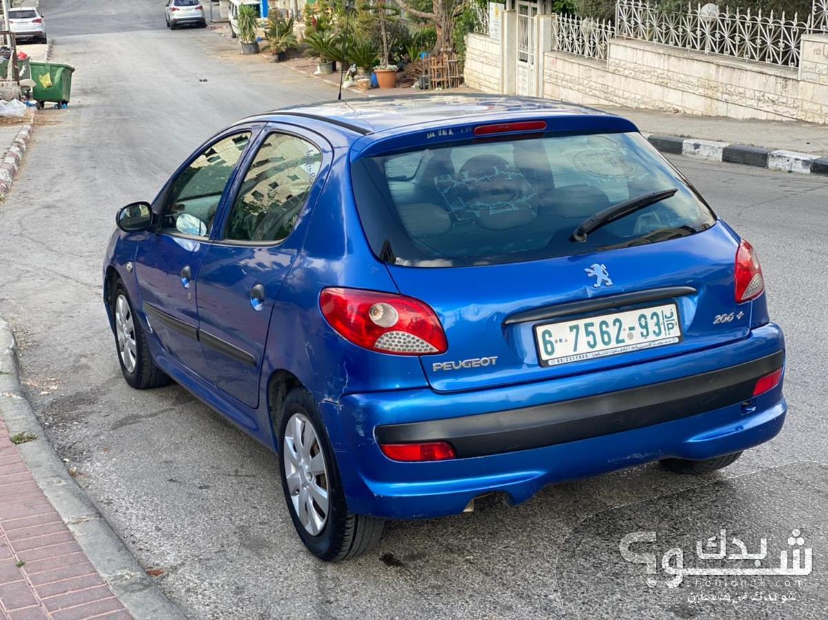 بيجو 206 موديل سنة 2012 شو بدك من فلسطين