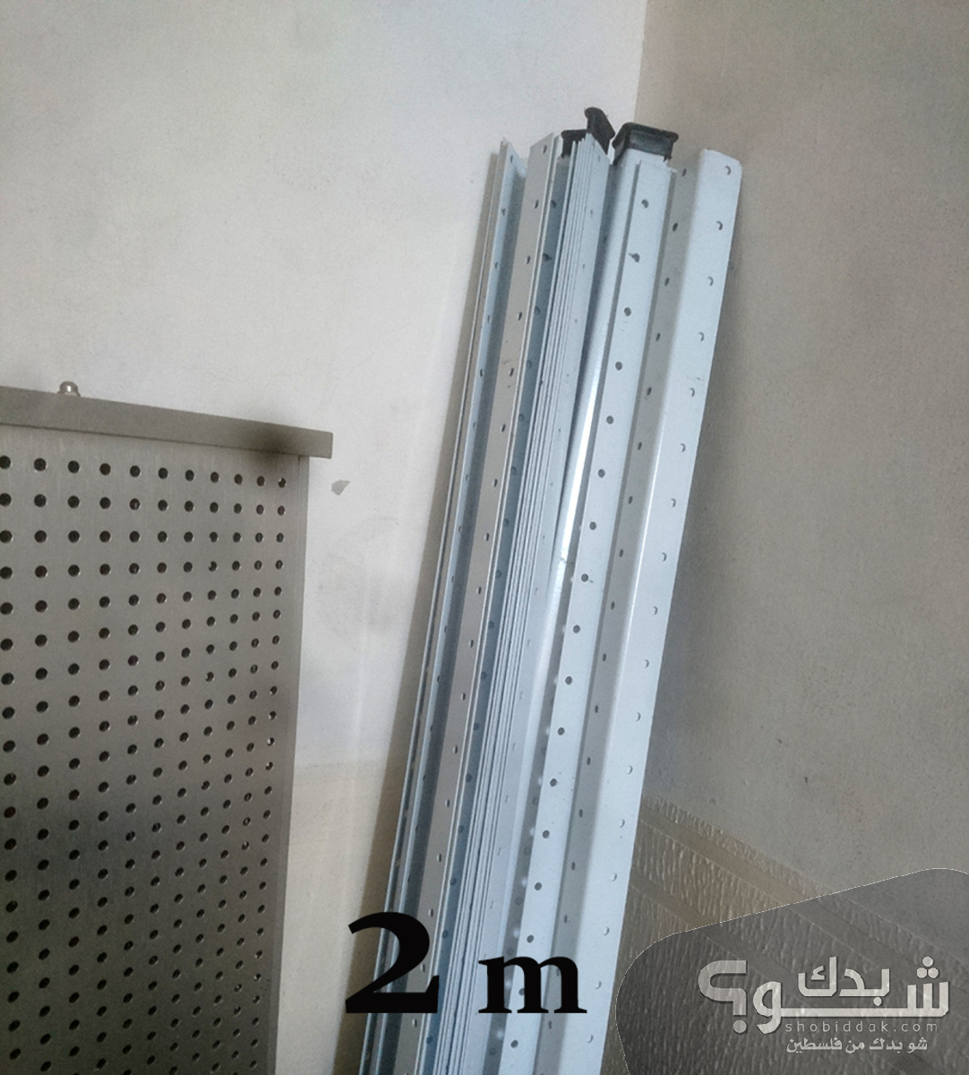 رفوف حديد لاستخدام المحلات او المخازن 60*120 شو بدك من فلسطين؟