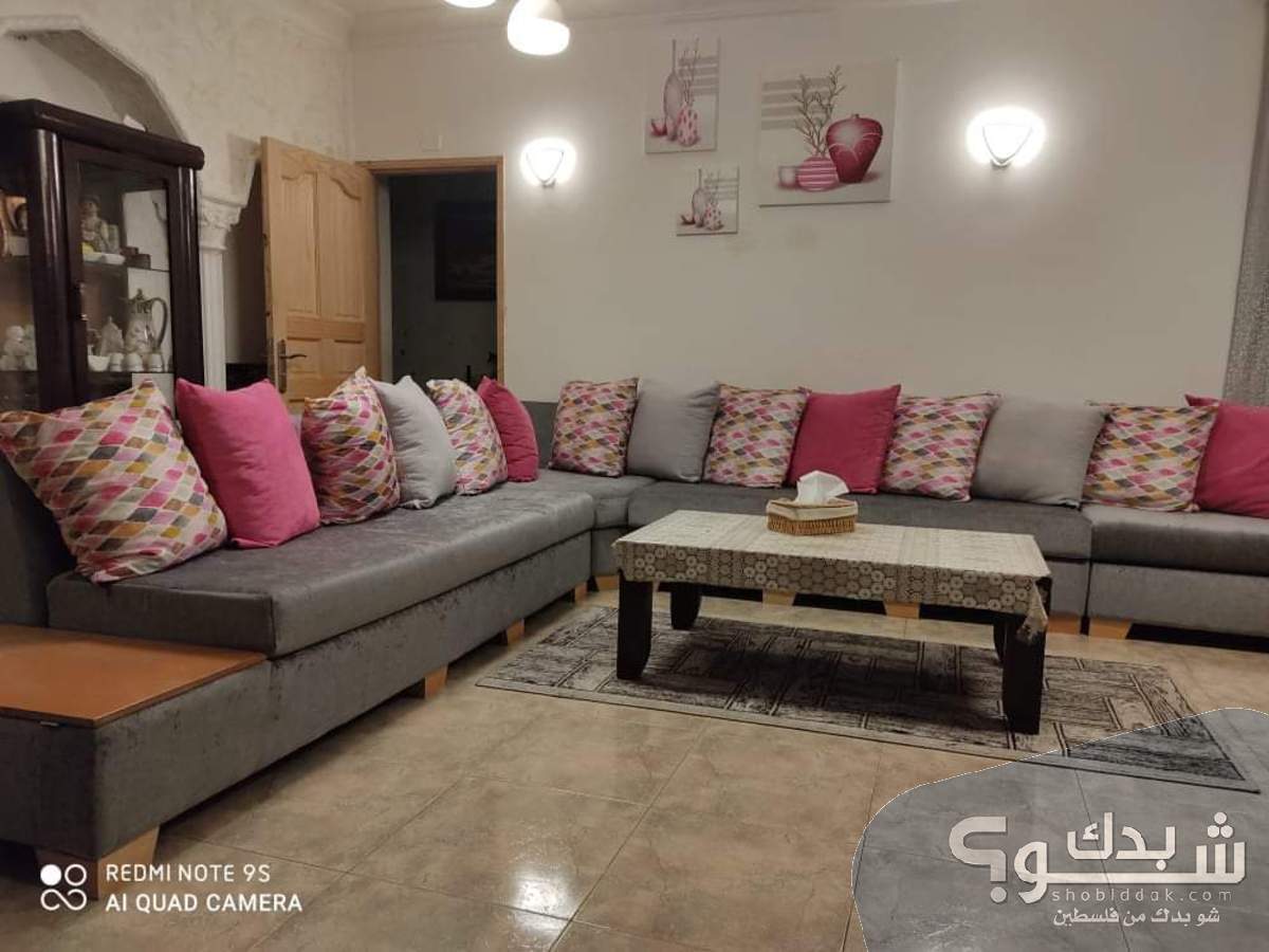 طقم كنب زاويه شو بدك من فلسطين